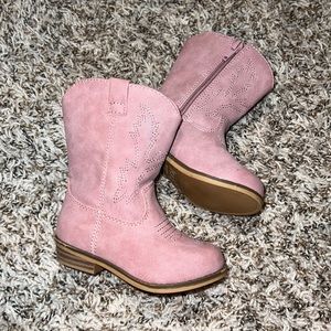 Pink Toddler Cowboy boots